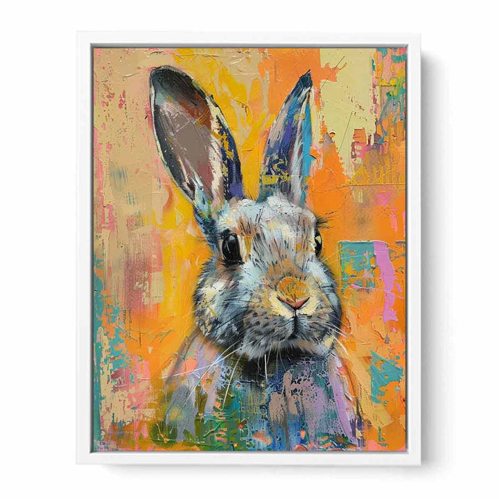 Rabbit Painting  Framed Print