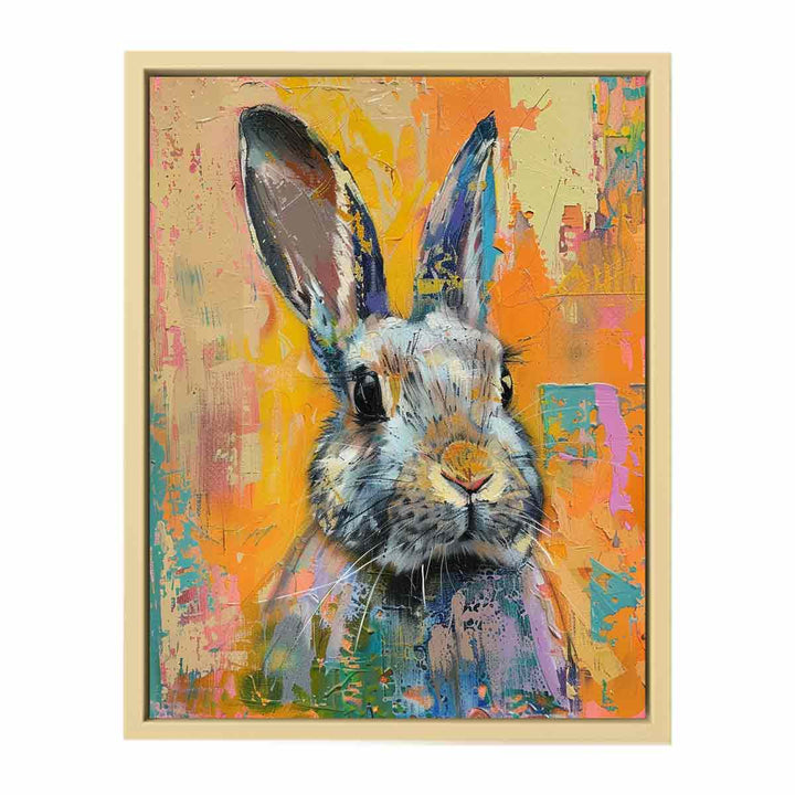 Rabbit Painting   Art Print