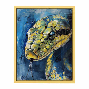 Cobra Snake Painting  Streched canvas