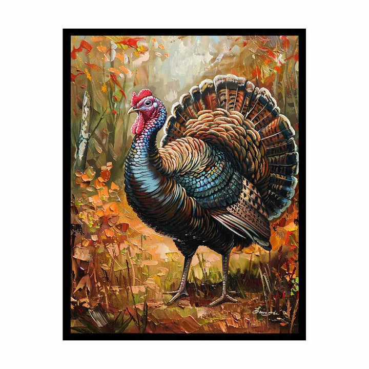 Turkey Painting  Canvas Print