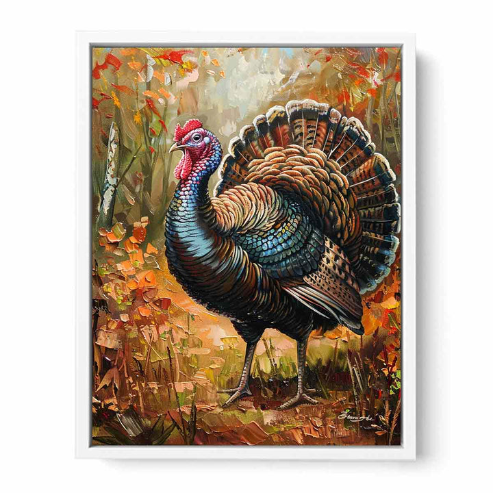 Turkey Painting Framed Print