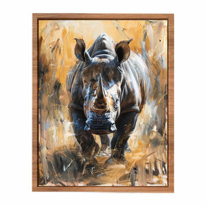 Rhino Painting  Poster