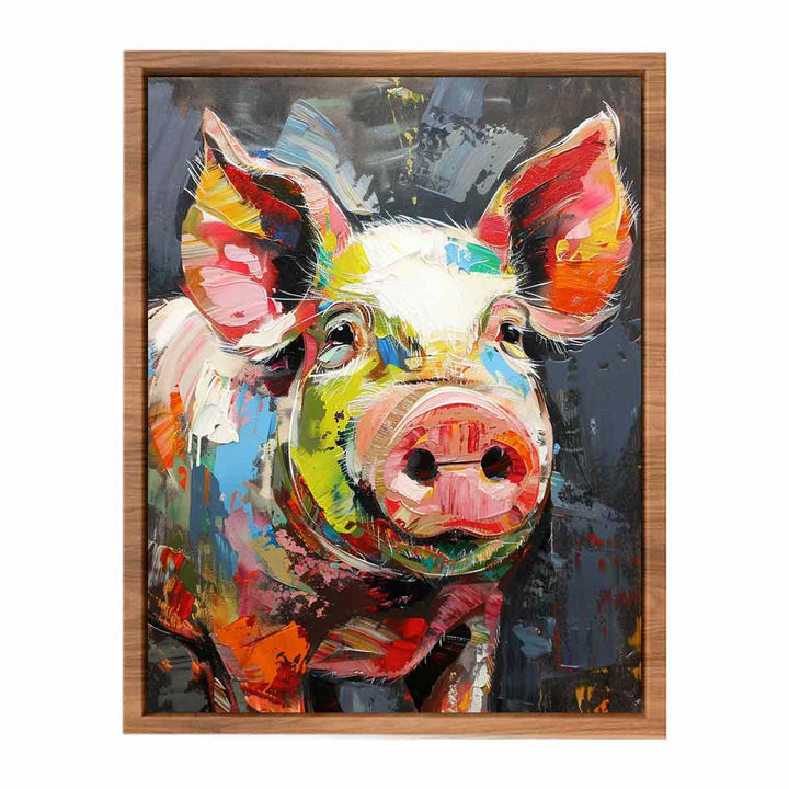 Pig Painting  Poster