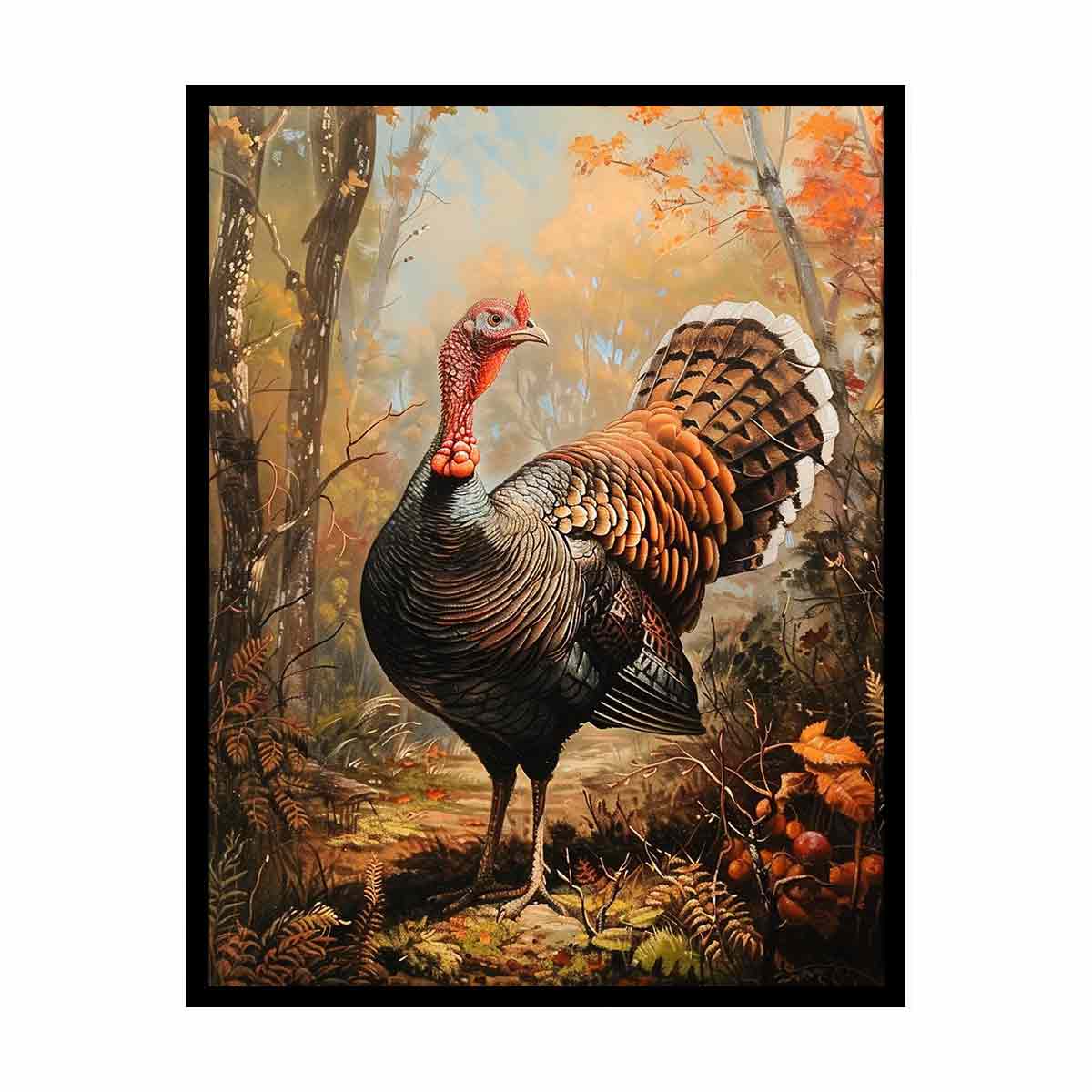 Turkey Painting  Canvas Print
