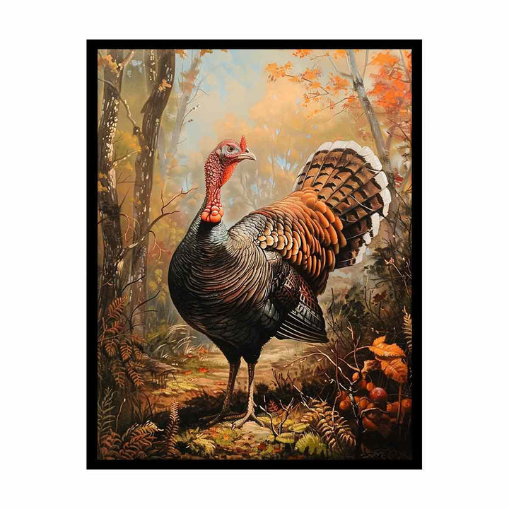 Turkey Painting  Canvas Print