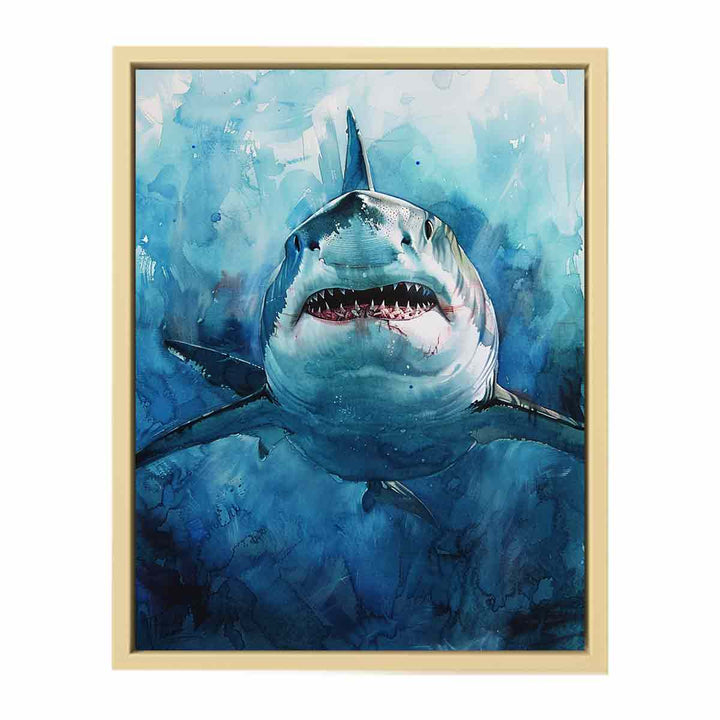 Shark Painting  Art Print