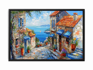 Mediterranean Painting  Canvas Print