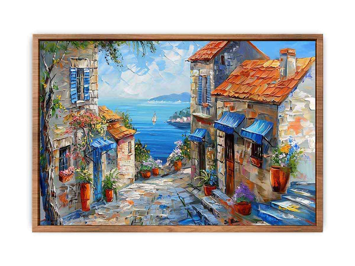 Mediterranean Painting Poster
