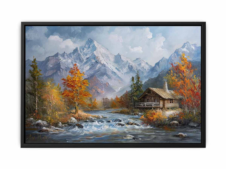 Autumn landscape  Canvas Print