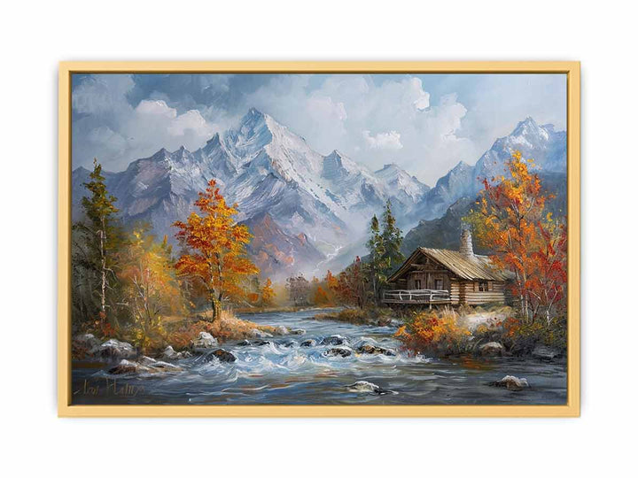 Autumn landscape  Streched canvas