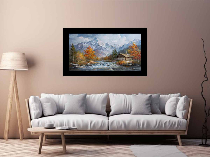 Autumn landscape Painting