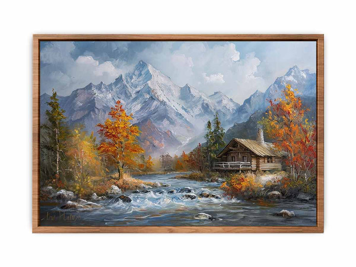 Autumn landscape Poster