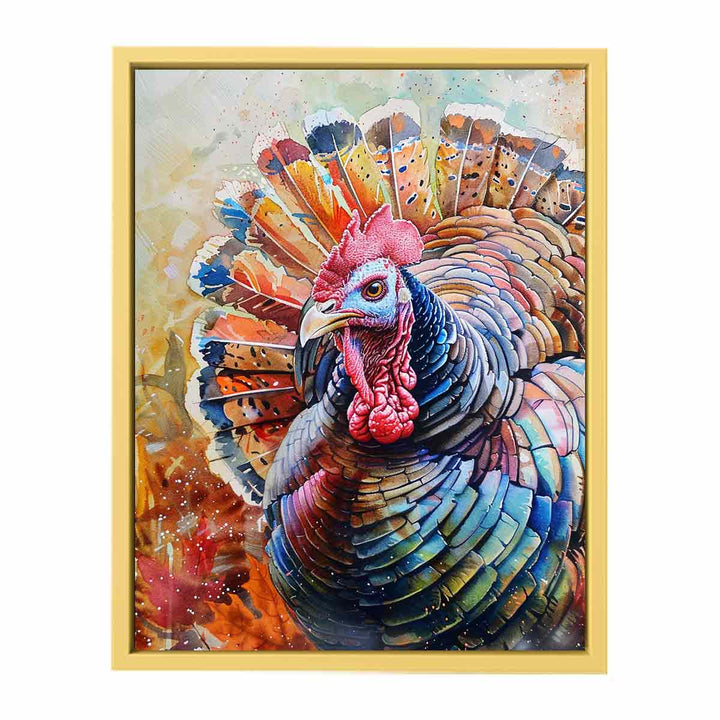 Turkey Painting  Streched canvas
