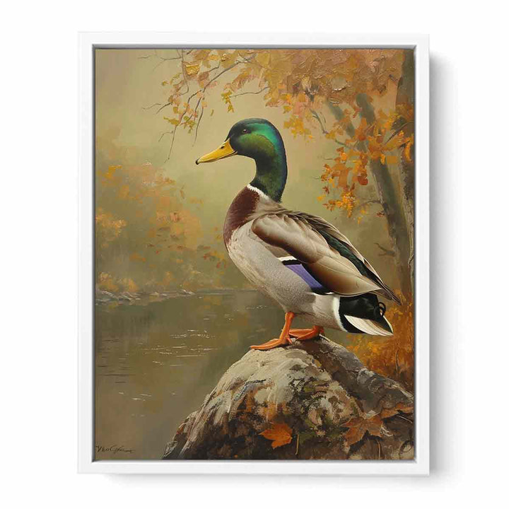 Pond's Gentle Glide Framed Print