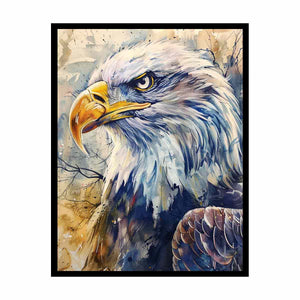 Eagle Painting  Canvas Print