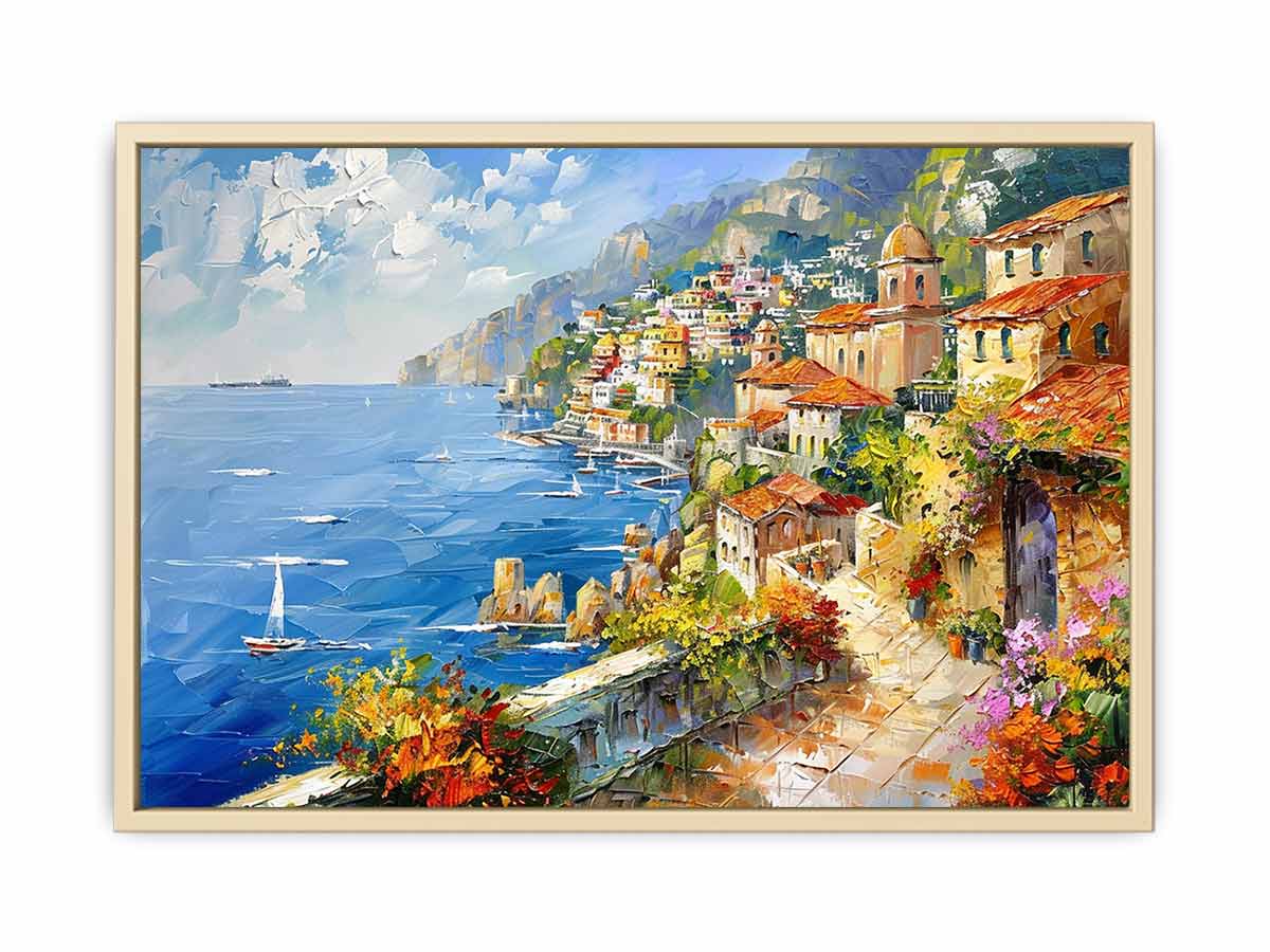 Mediterranean Beach  Art Print