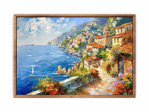 Mediterranean Beach Poster