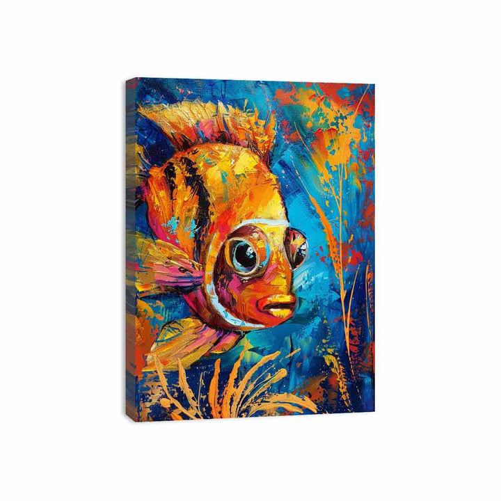 Golden Fish Painting