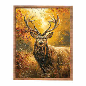 Deer Painting  Poster