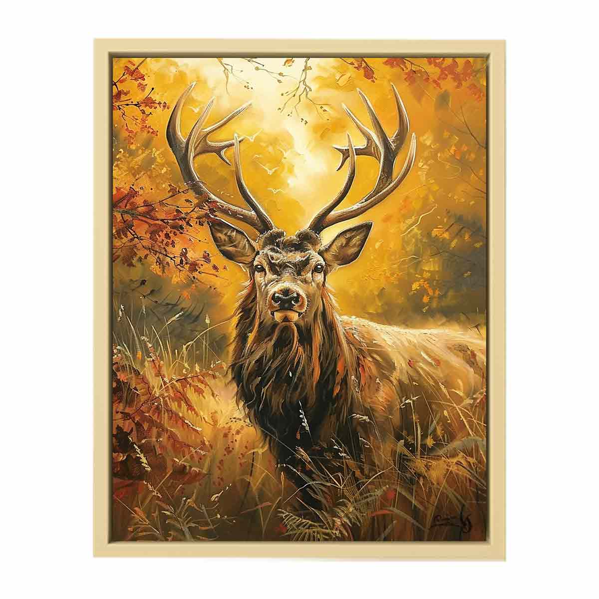 Deer Painting   Art Print