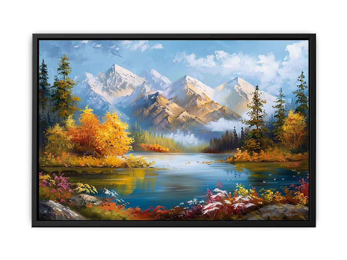 Forest Lake  Canvas Print