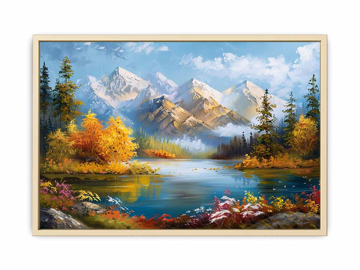 Forest Lake  Art Print