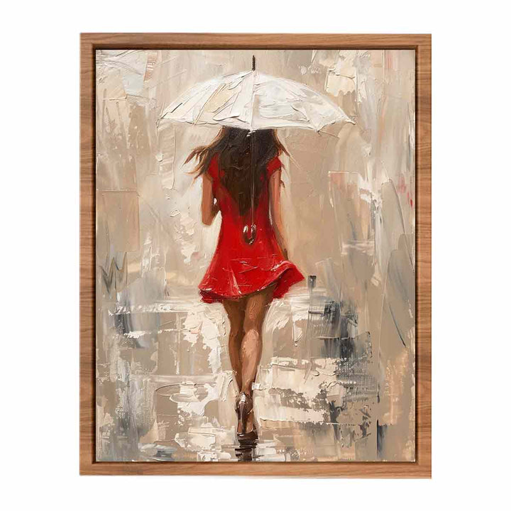 Walking Painting Poster