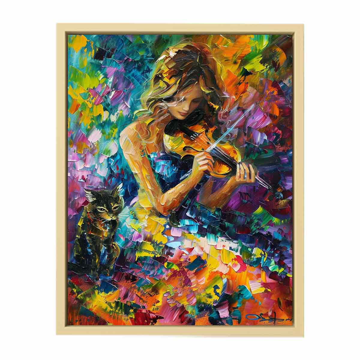 Strings of Serenity  Art Print