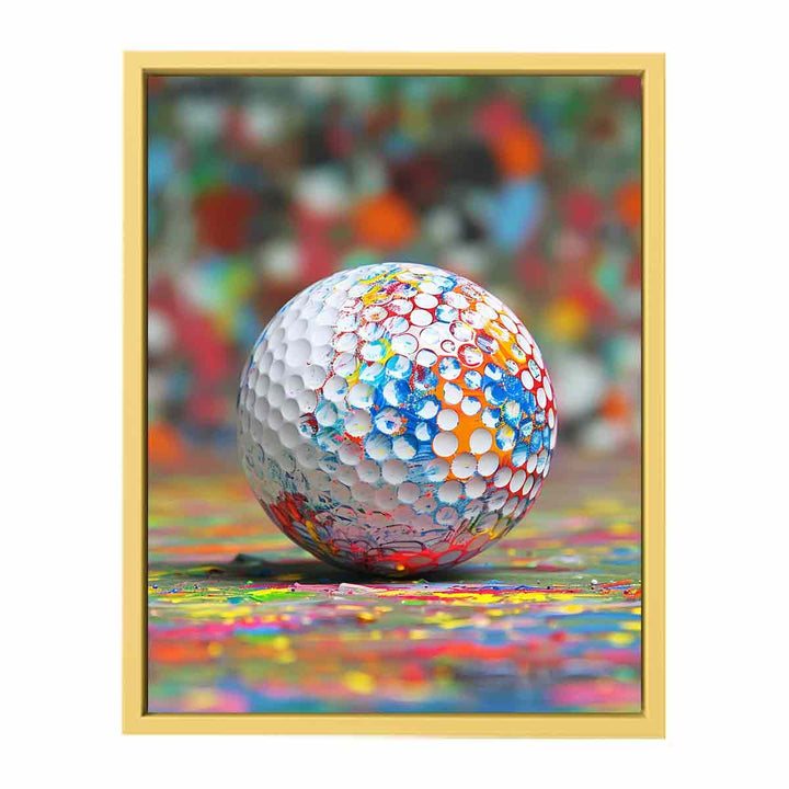 Golf Ball   Streched canvas