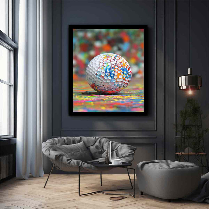 Golf Ball  Painting