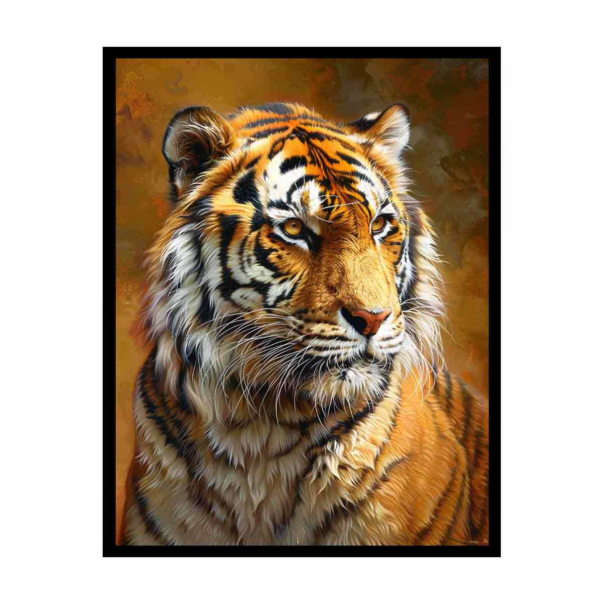 Lion Painting  Canvas Print