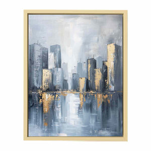 Cityscape Tall Buildings  Art Print