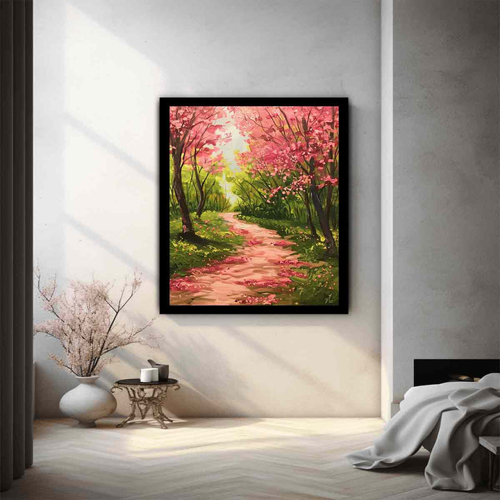 Spring Pathway Painting