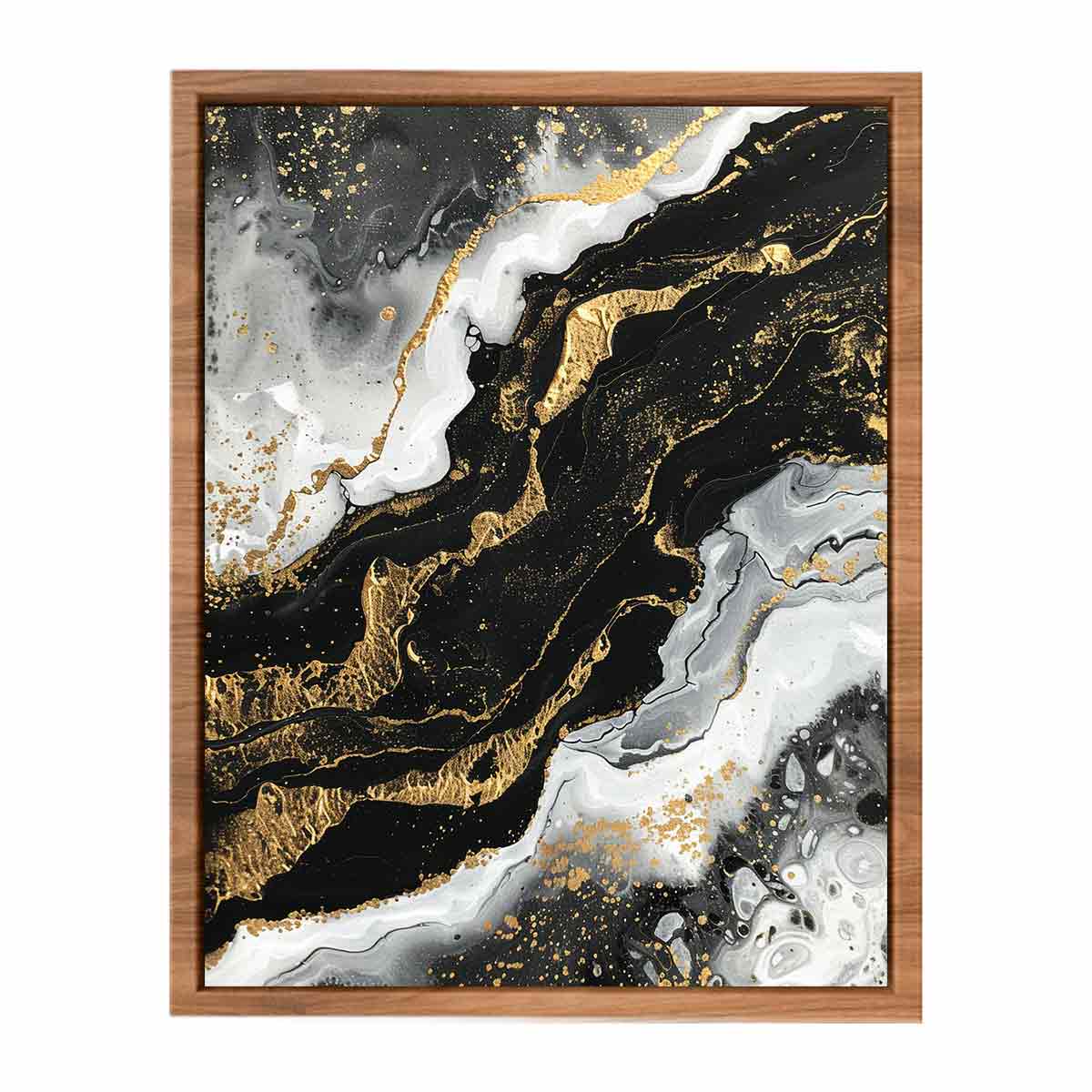 Black Gold Art  Poster