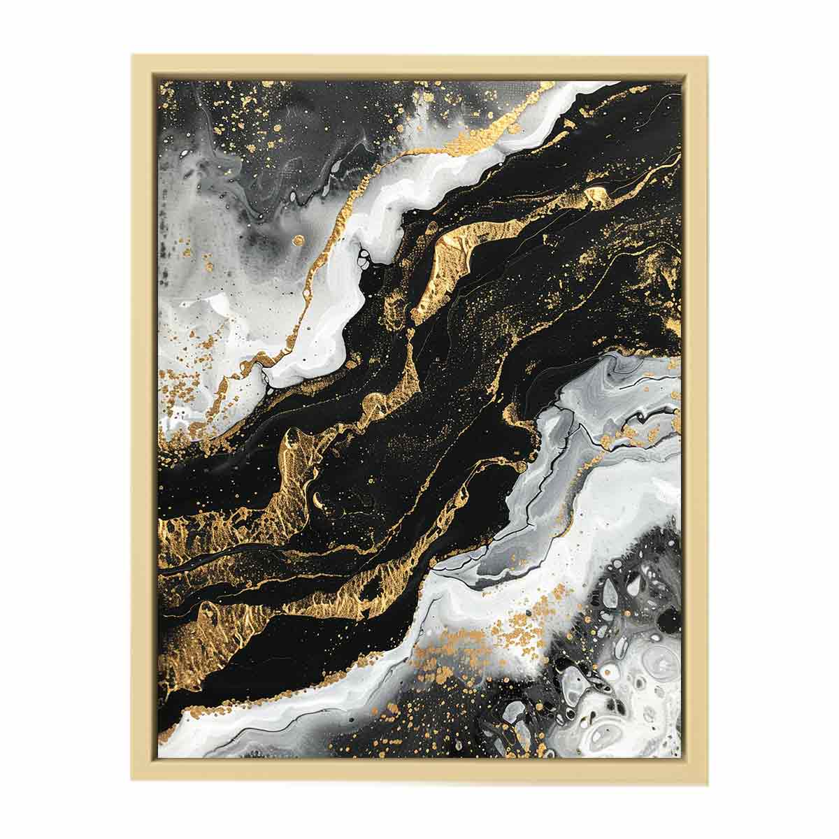 Black Gold Art   Art Print