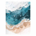 Tricolor Ocean Painting