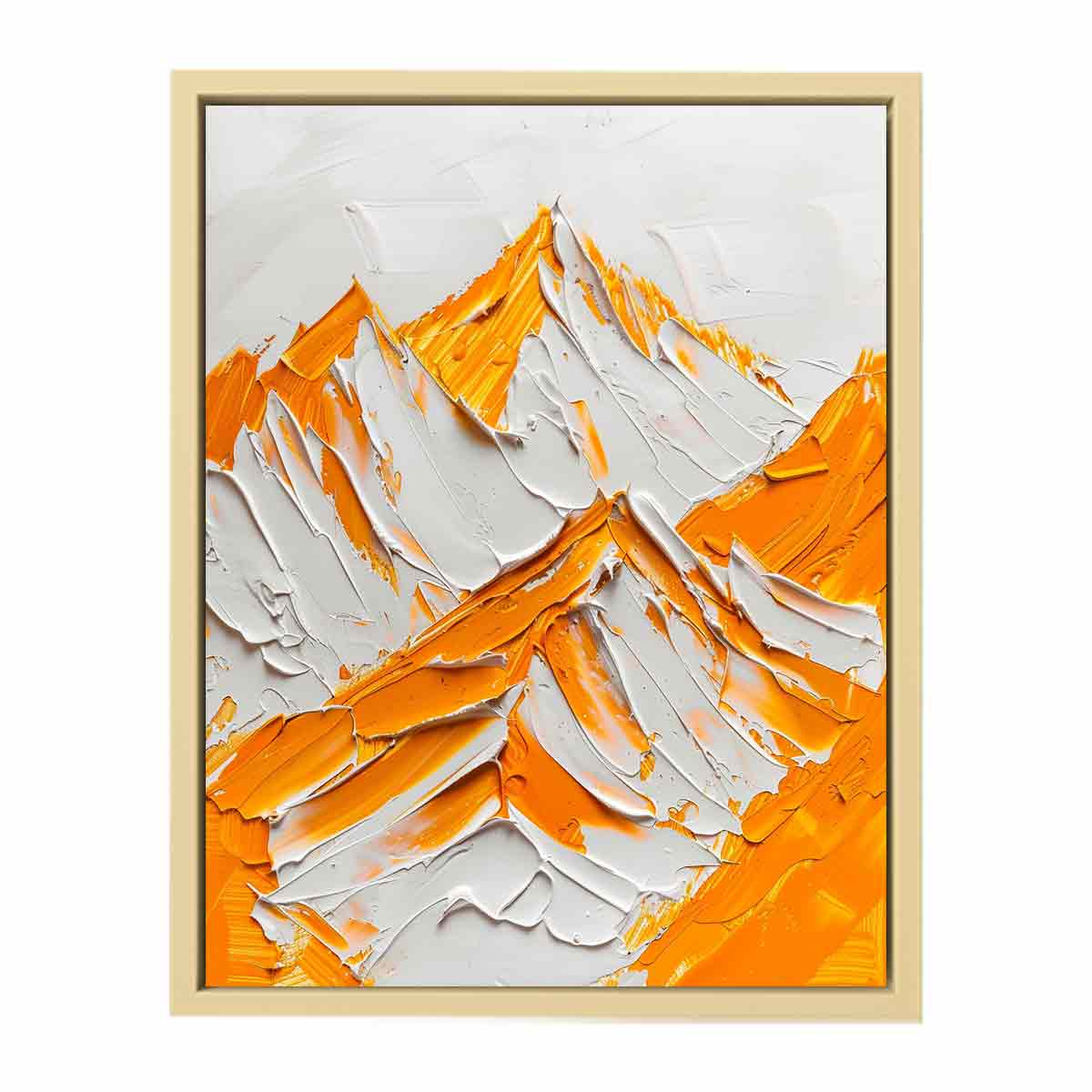 White  Mountian  Art Print