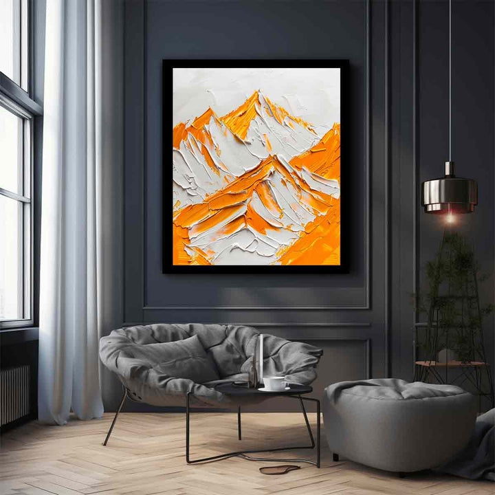 White  Mountian Painting