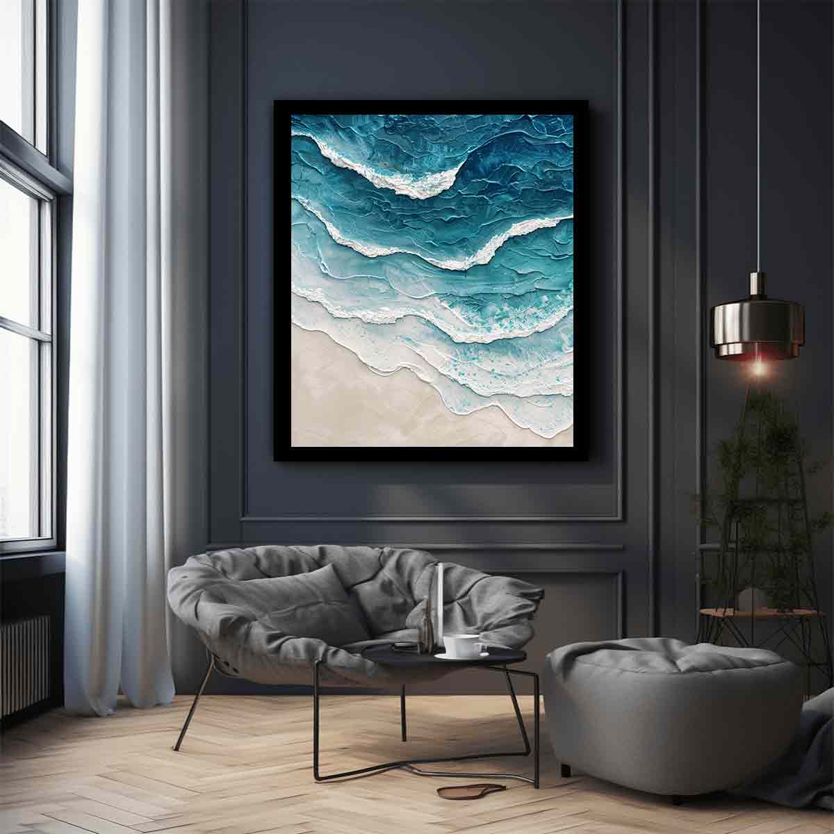 Snow Mountian Painting