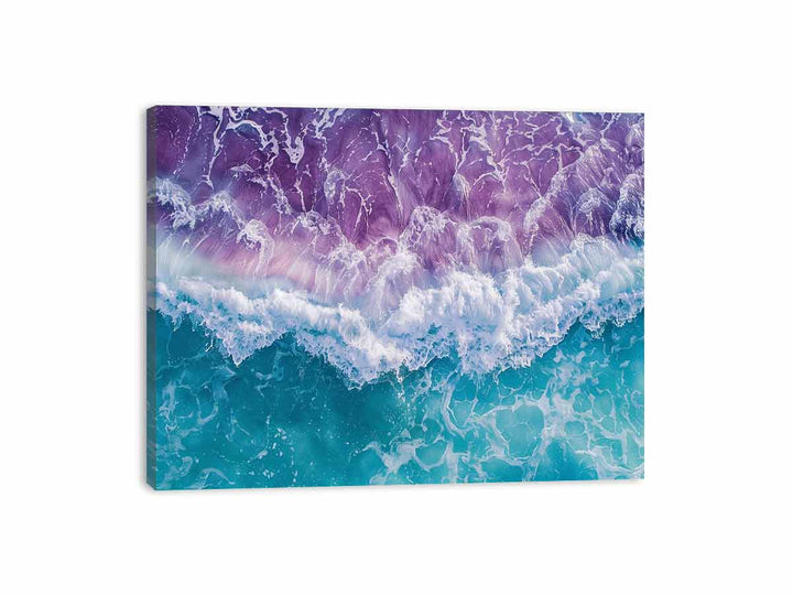 Teal Ocean Painting