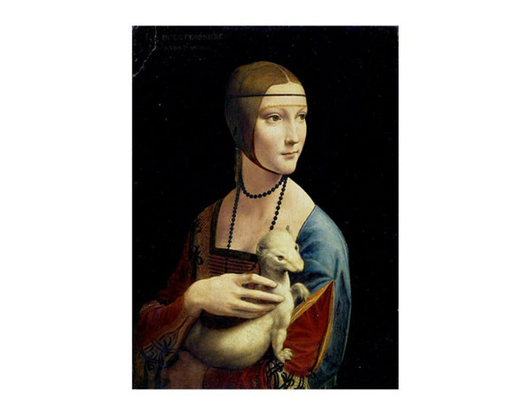 Portrait of Cecilia Gallerani (Lady with an Ermine) 1483-90