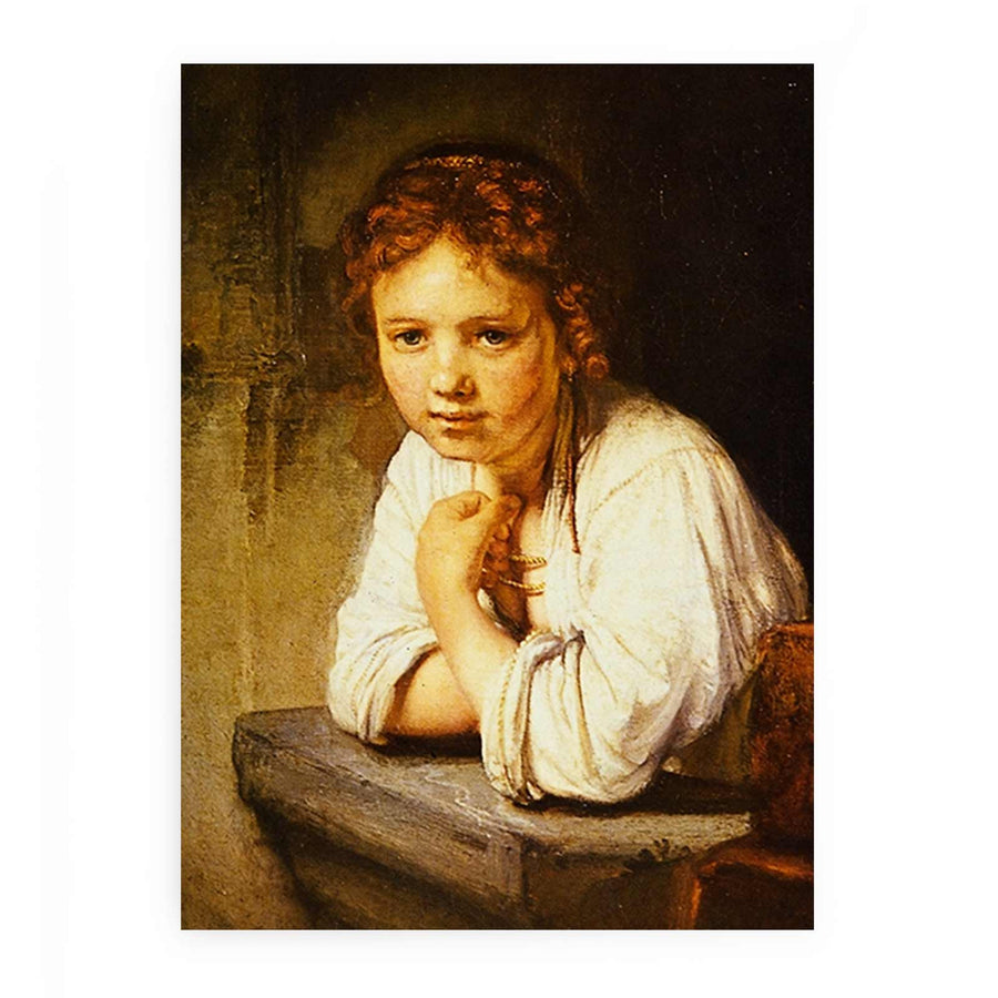 A Girl at a Window
