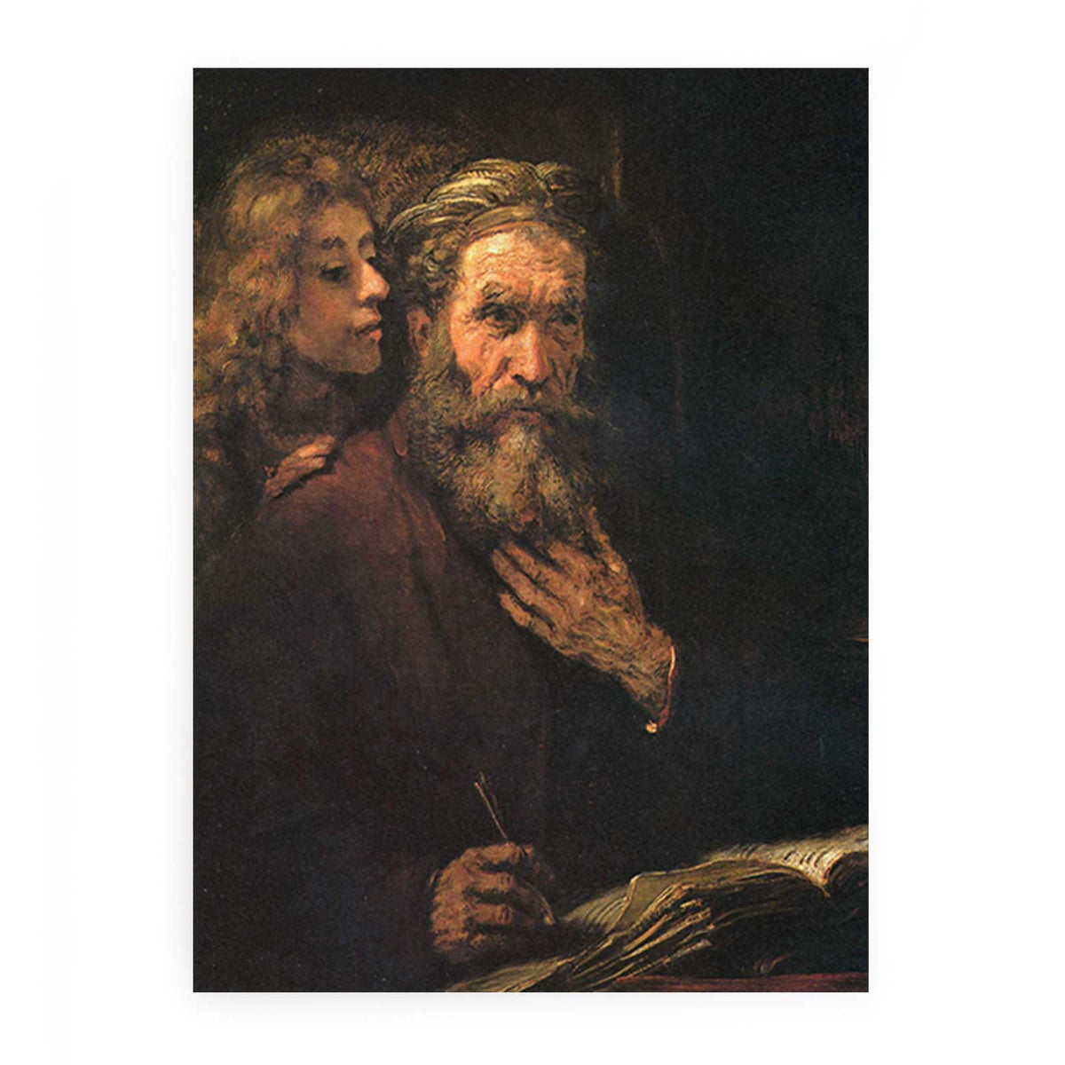 Evangelist Matthew and the Angel 1661