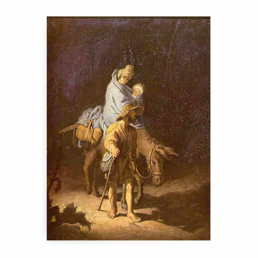 The flight into Egypt