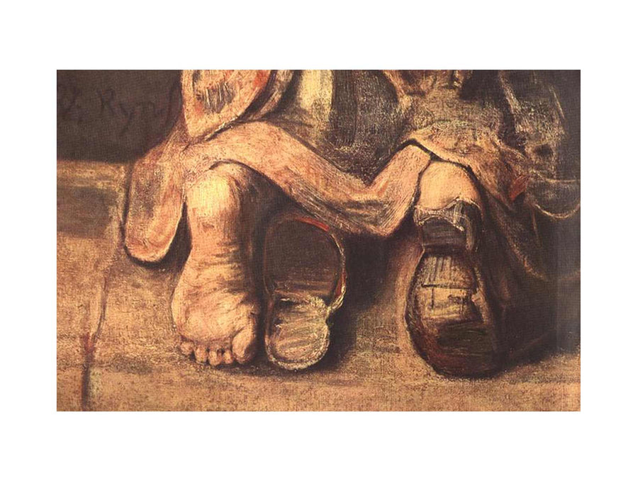 The Return of the Prodigal Son (detail -4) c. 1669