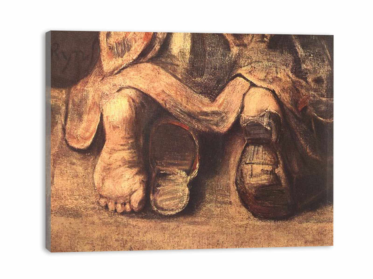 The Return of the Prodigal Son (detail -4) c. 1669