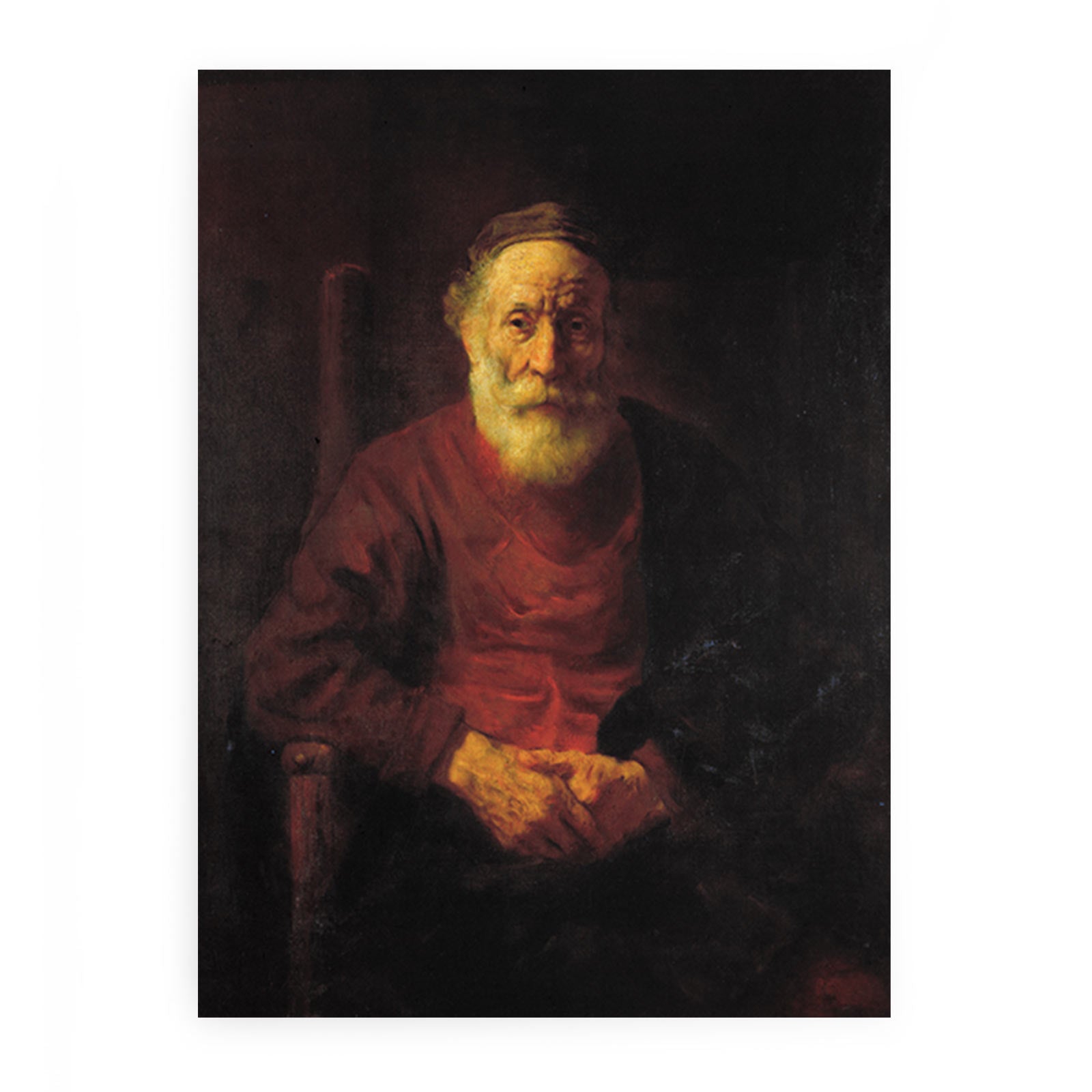Portrait of an Old Man in Red 1652-54