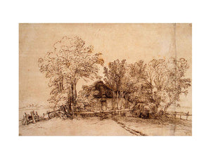 Cottage Among Trees 1650-51