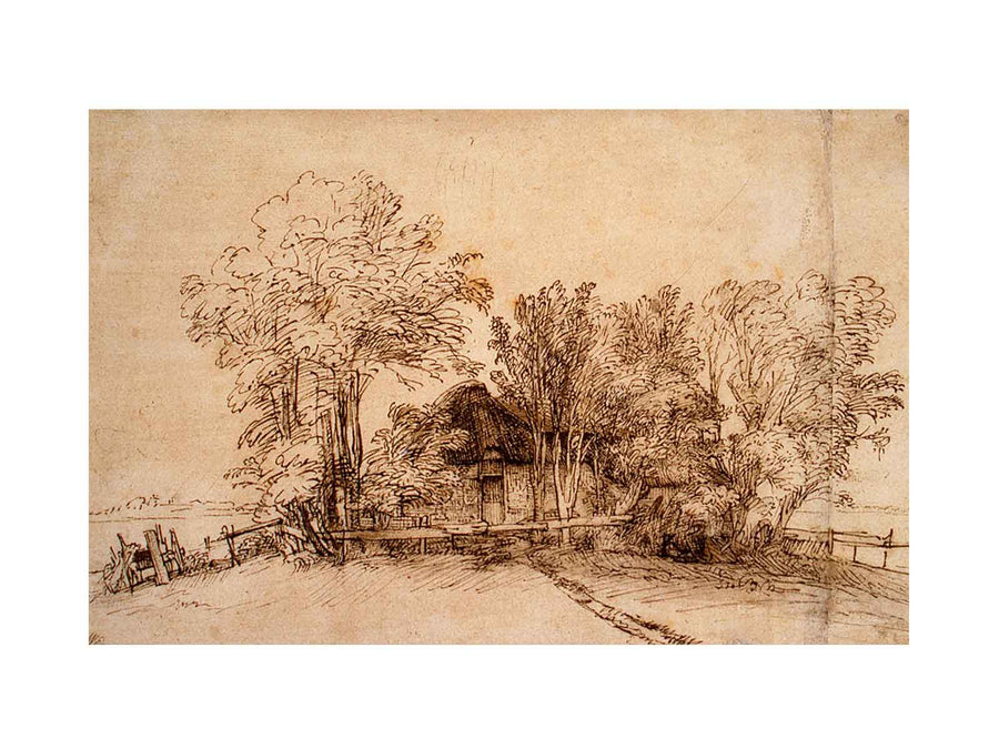 Cottage Among Trees 1650-51