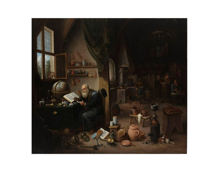 An Alchemist in his Workshop